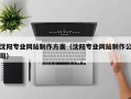 丽水沈阳专业网站制作方案（沈阳专业网站制作公司）